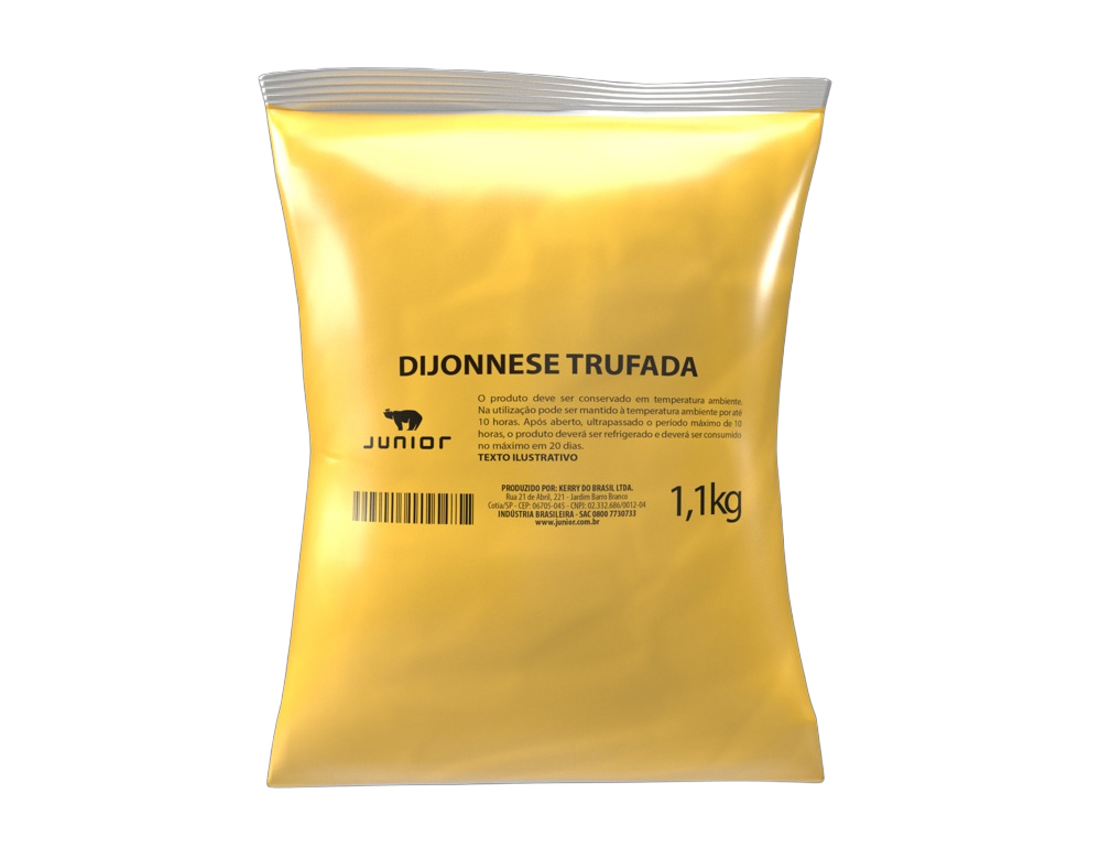 MOLHO DIJONNESE TRUFADO JUNIOR 1,01 KG (CX 5 BAG)